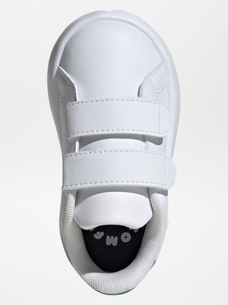 Baskets basses à scratchs 'adidas' Blanc - Kiabi