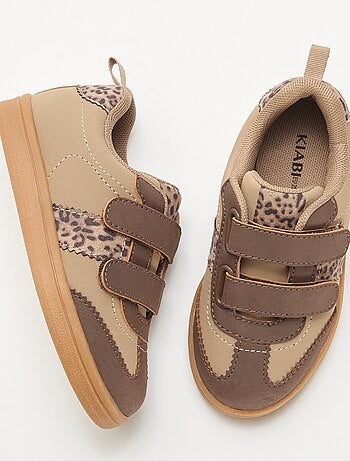 Baskets basses à scratchs