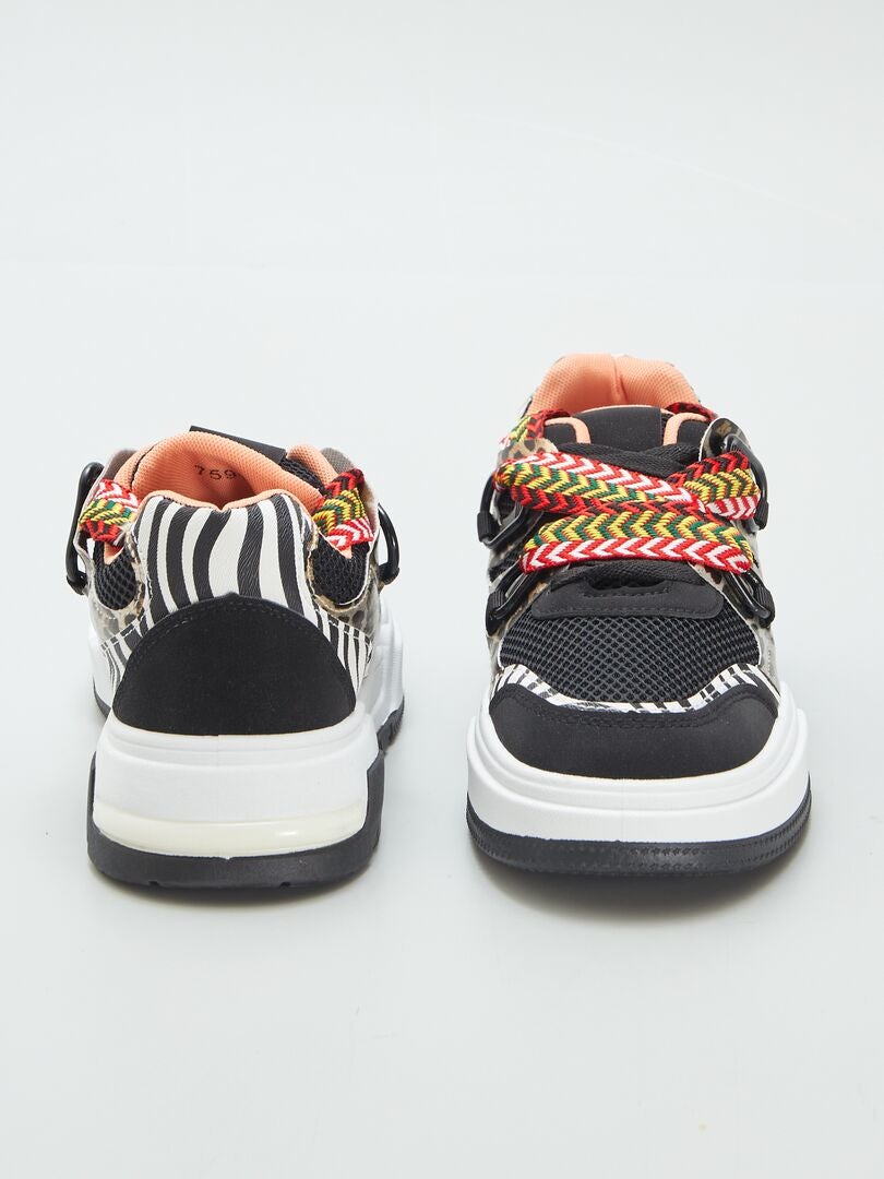 Mocassins à semelles épaisses et gros orteils pour hommes, chaussures