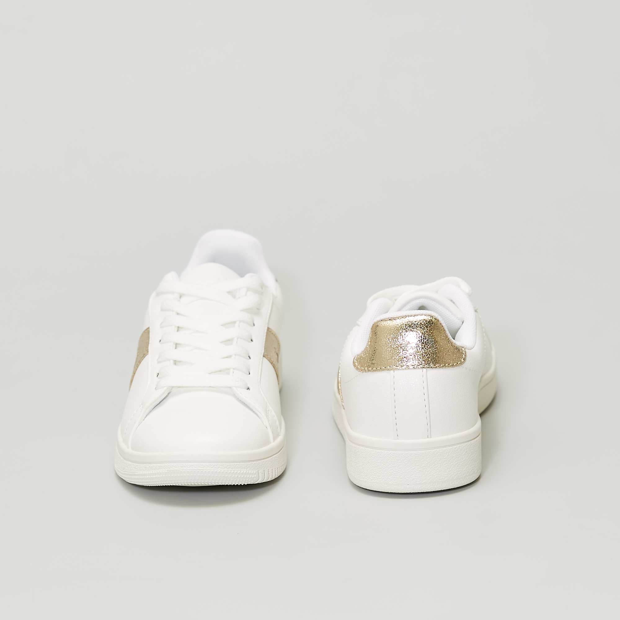 basket femme couleur or