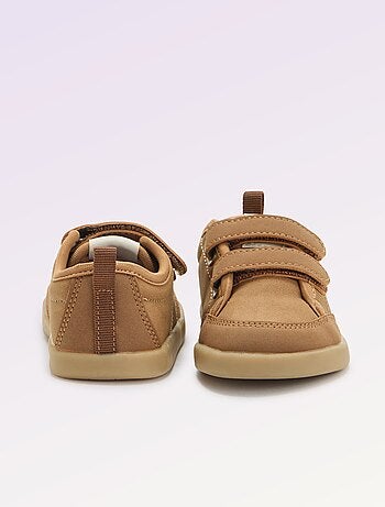 Kitchoun - Baskets basses avec ouverture par scratch - Barefoot