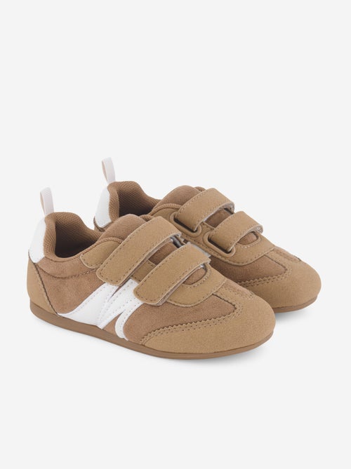 Baskets basses bicolores - Kiabi