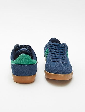 Baskets basses bicolores