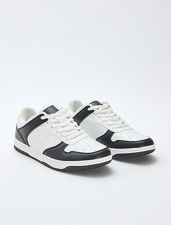 Baskets basses bicolores