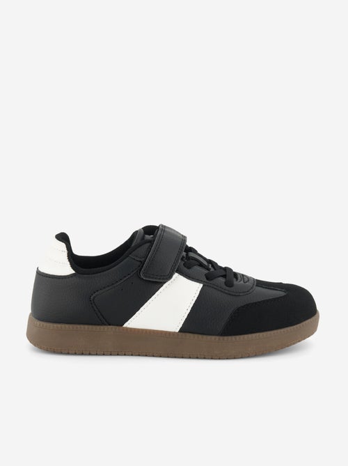 Baskets basses bicolores - Kiabi