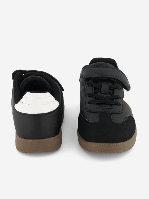 Baskets basses bicolores - Kiabi