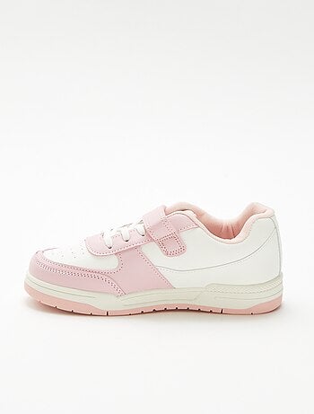 Baskets basses bicolores