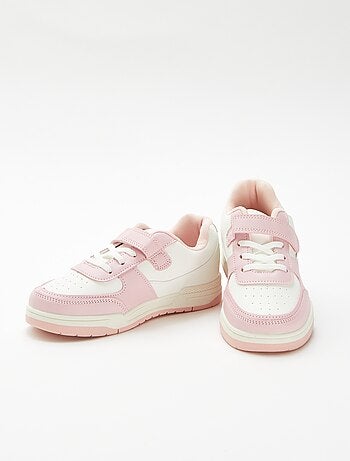 Baskets basses bicolores