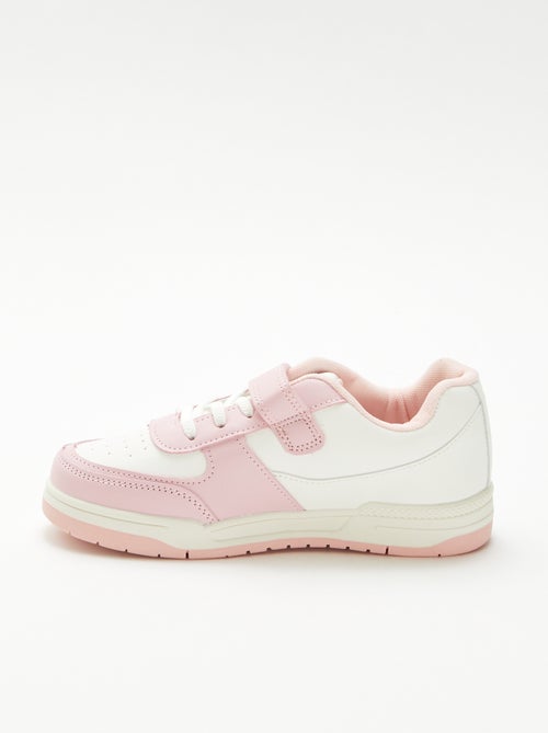 Baskets basses bicolores - Kiabi