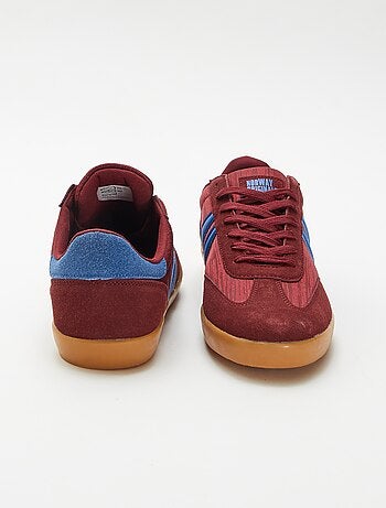 Baskets basses bicolores