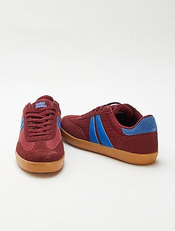 Baskets basses bicolores