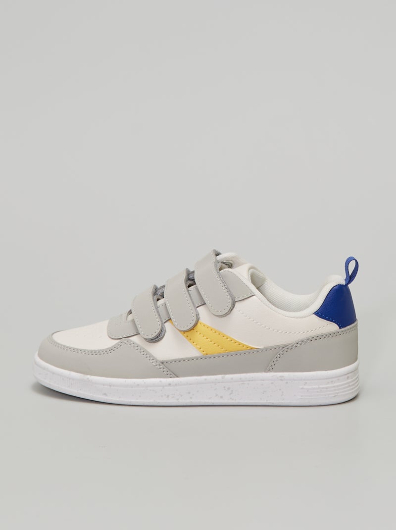 Baskets basses blanc - Kiabi