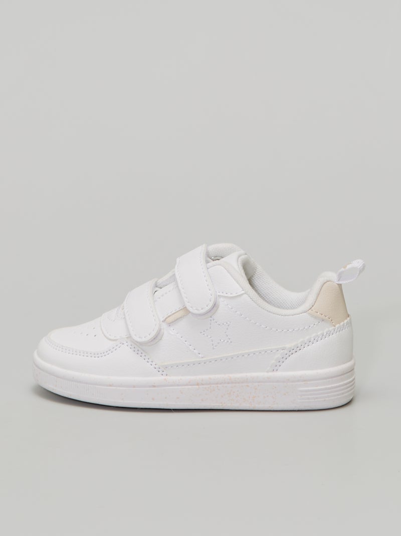 Baskets basses BLANC - Kiabi