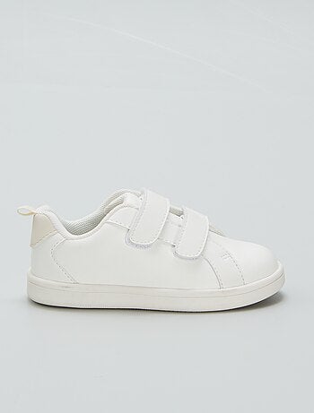 Baskets basses blanches