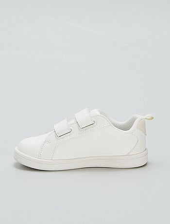 Baskets basses blanches