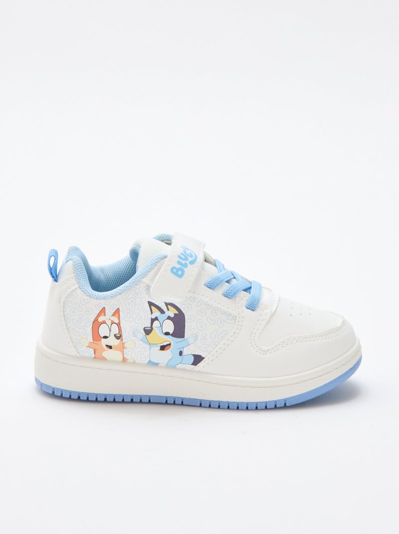 Baskets basses 'Bluey' Blanc - Kiabi