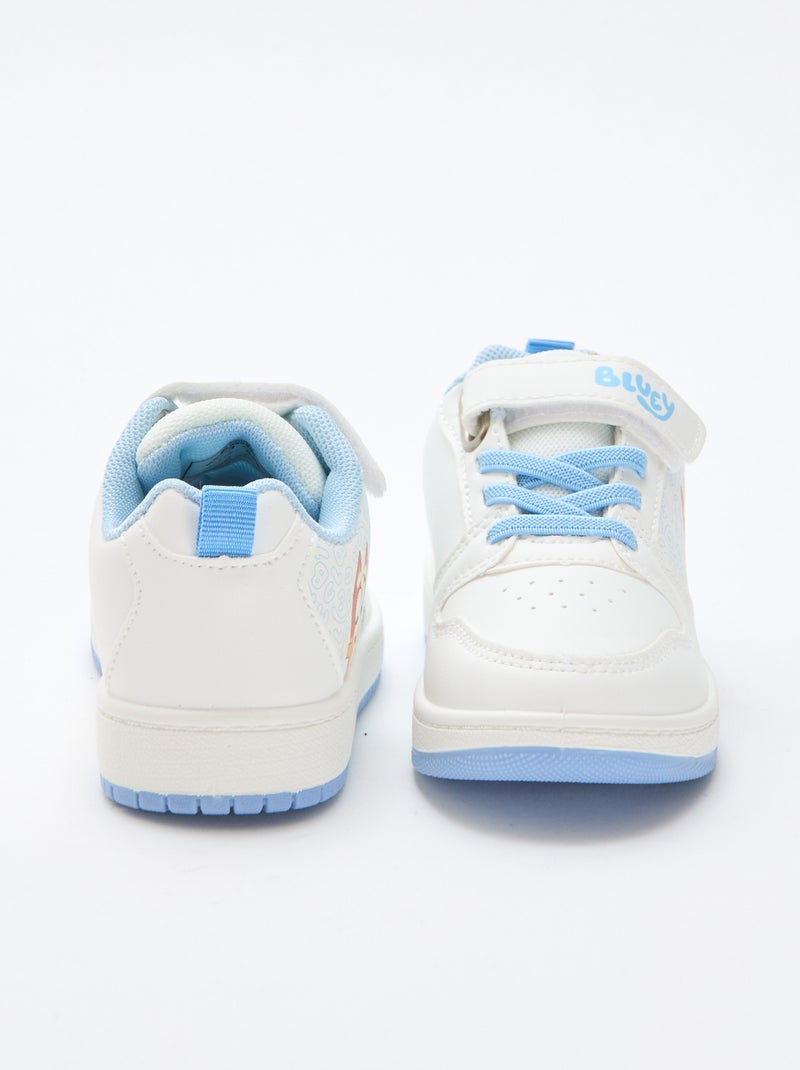 Baskets basses 'Bluey' Blanc - Kiabi