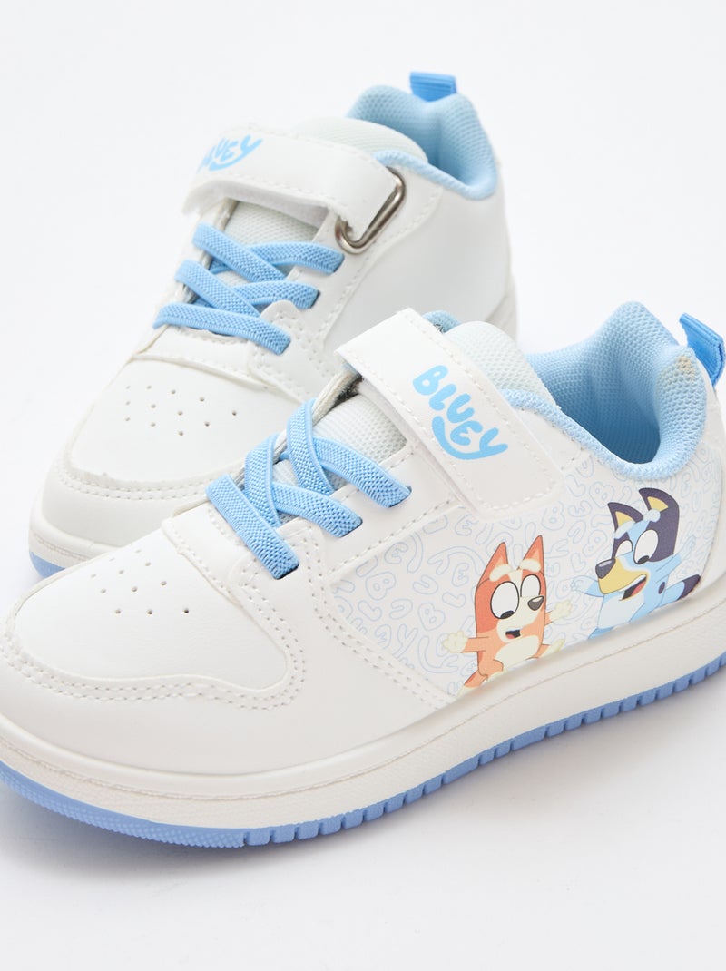 Baskets basses 'Bluey' Blanc - Kiabi
