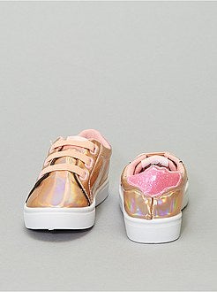 Baskets basses dorées 'Minnie Mouse' 'Disney' - Kiabi