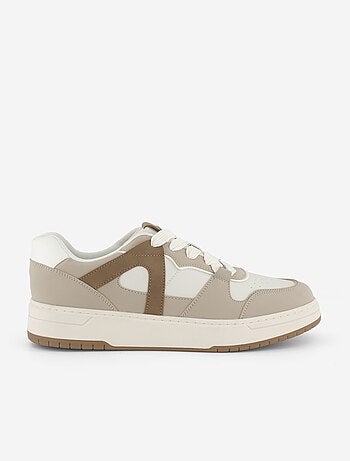 Baskets basses en simili