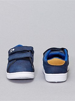 Baskets basses en simili - Kiabi