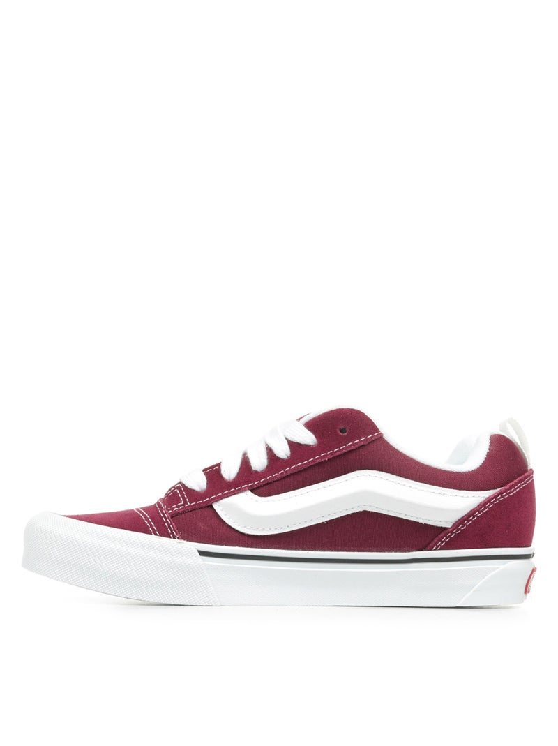 Baskets basses en suède Knu Skool vans Marron chocolat - Kiabi