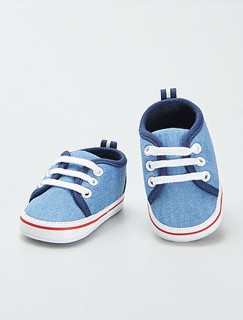 Baskets basses en toile