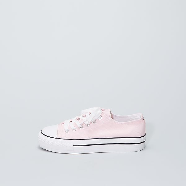 basket toile rose homme