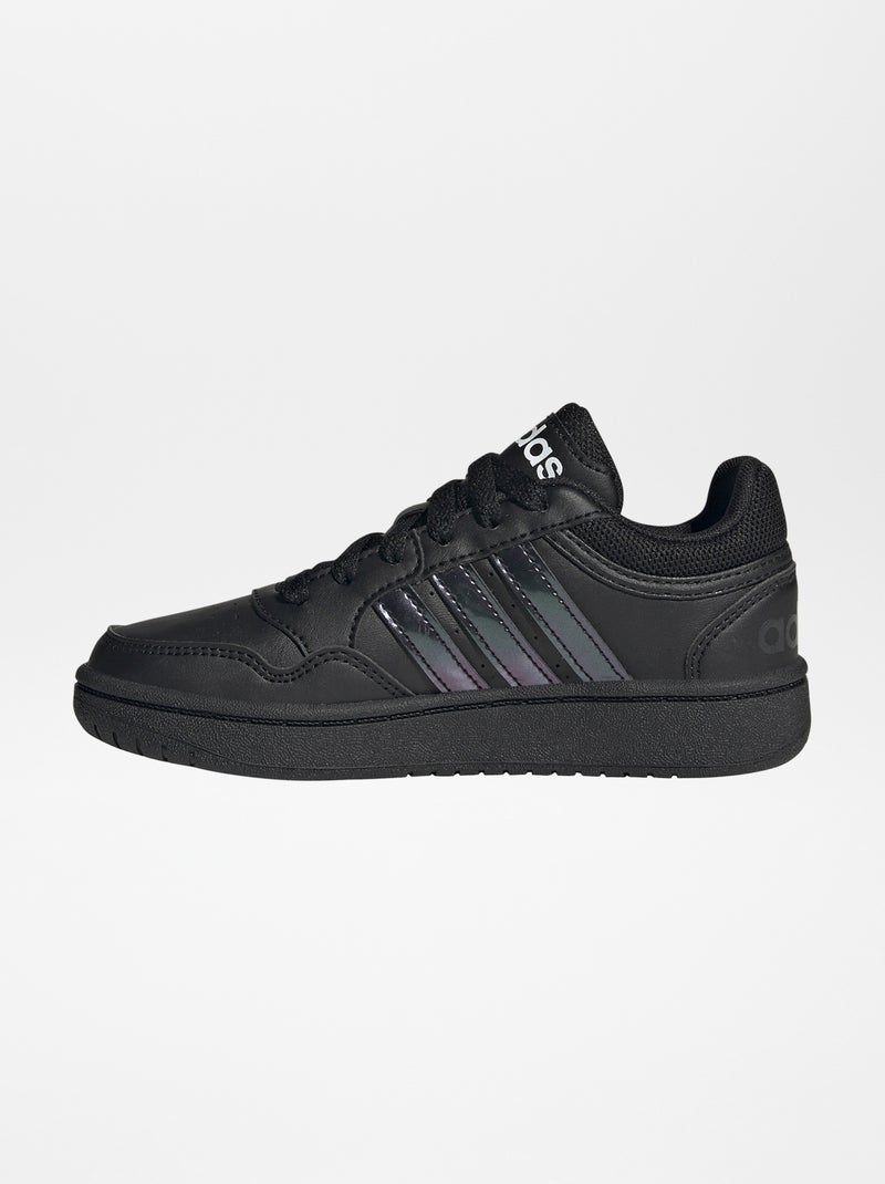 Baskets basses 'Hoops 3.0'  'adidas' Noir - Kiabi