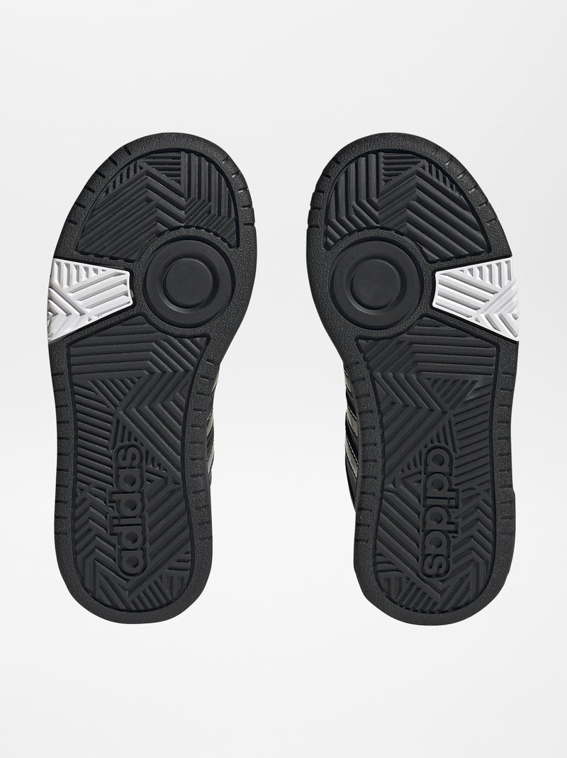 Baskets basses 'Hoops 3.0'  'adidas' Noir - Kiabi