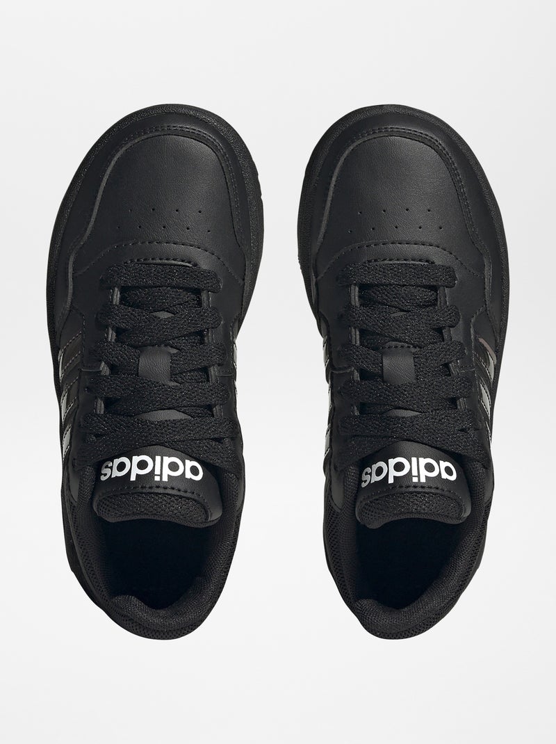 Baskets basses 'Hoops 3.0'  'adidas' Noir - Kiabi