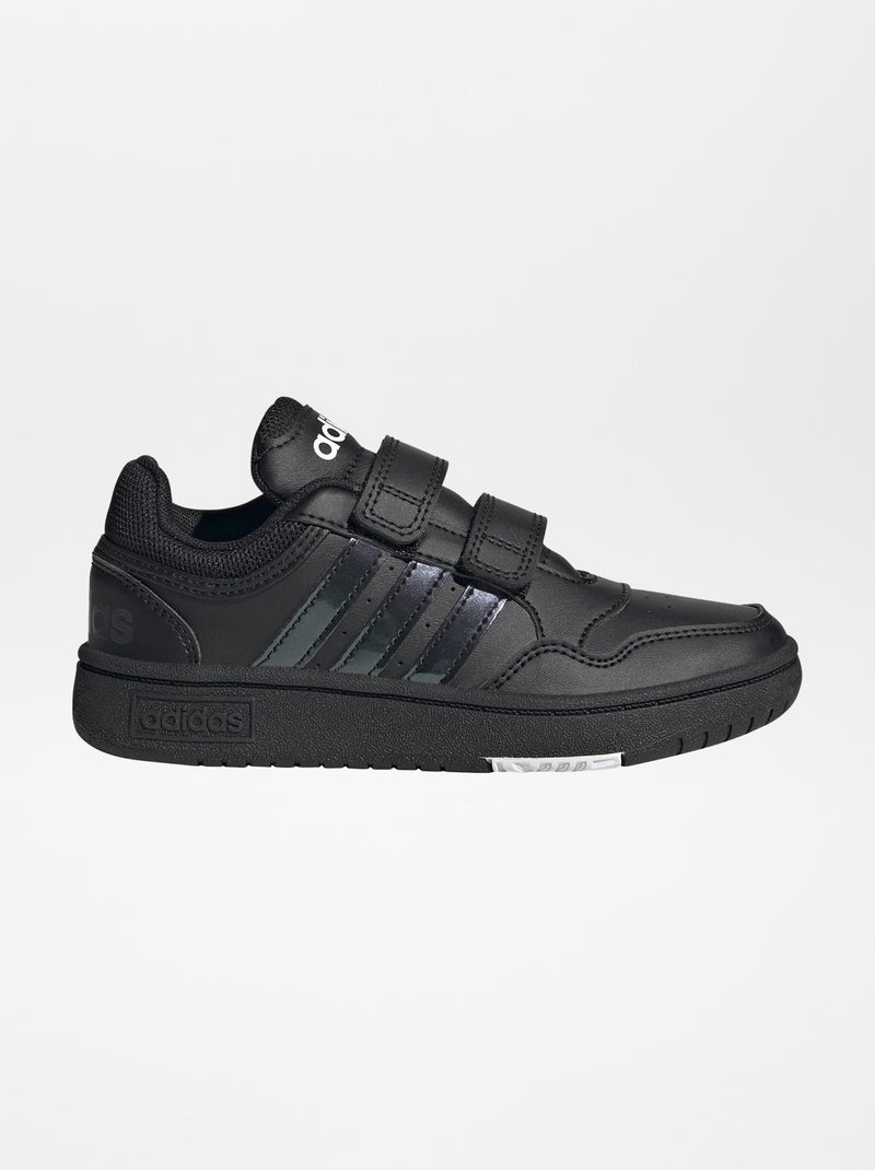 Baskets basses 'Hoops 3.0' 'adidas' Noir - Kiabi