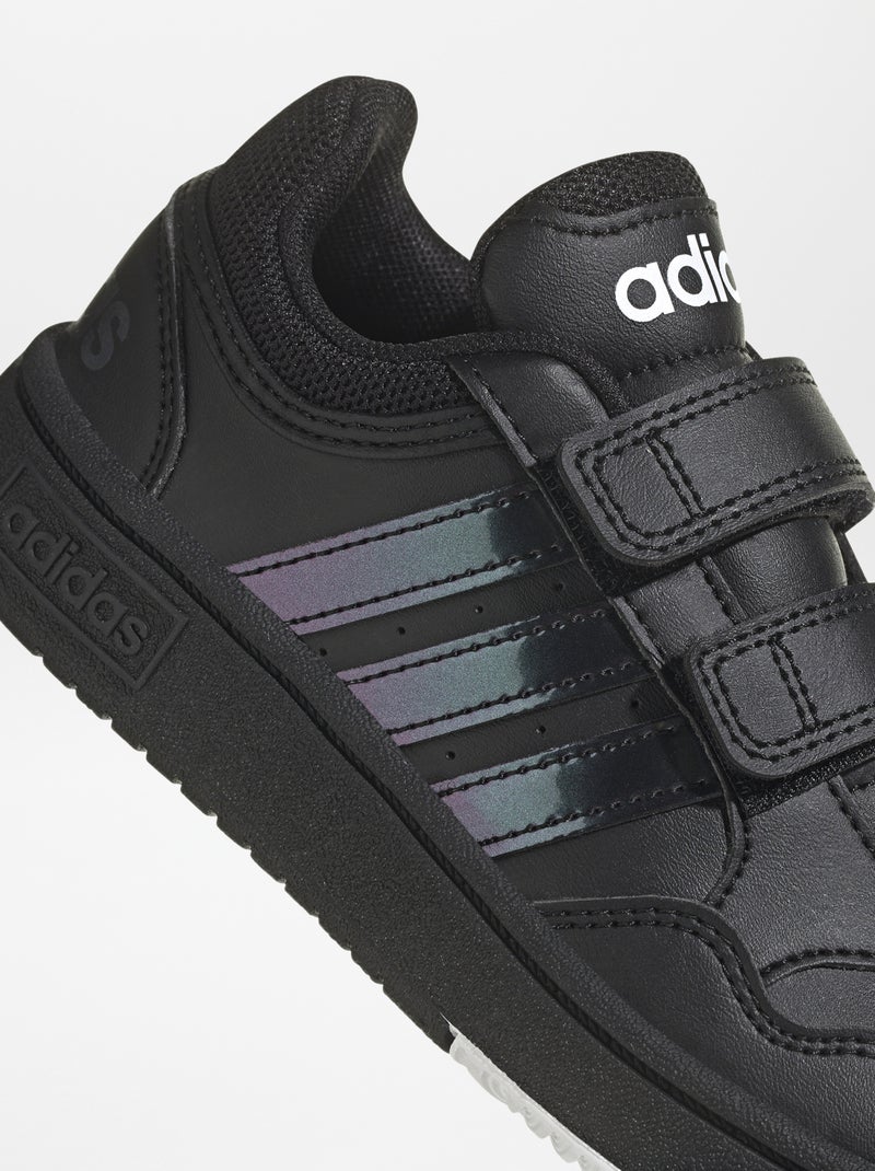 Baskets basses 'Hoops 3.0' 'adidas' Noir - Kiabi