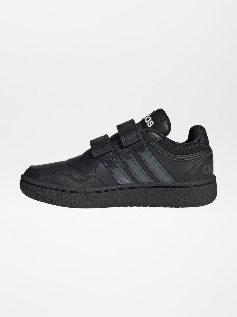 Baskets basses 'Hoops 3.0' 'adidas' Noir - Kiabi