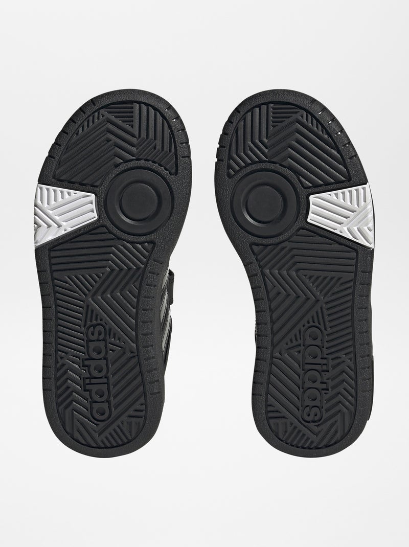 Baskets basses 'Hoops 3.0' 'adidas' Noir - Kiabi