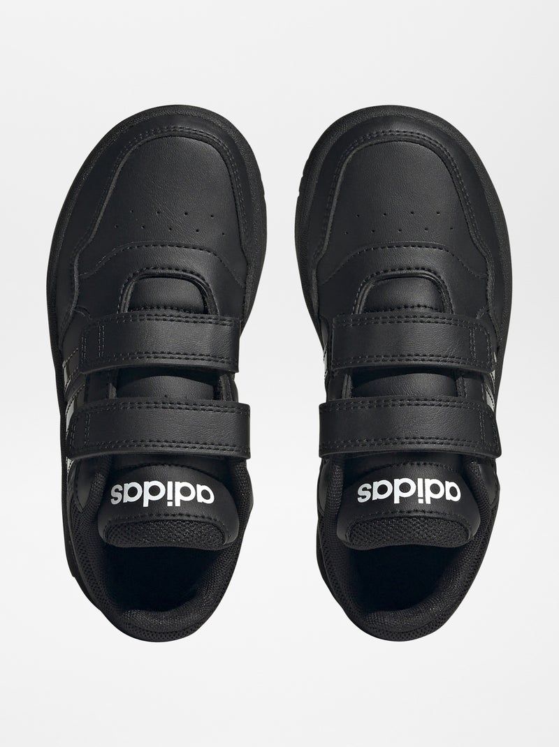 Baskets basses 'Hoops 3.0' 'adidas' Noir - Kiabi