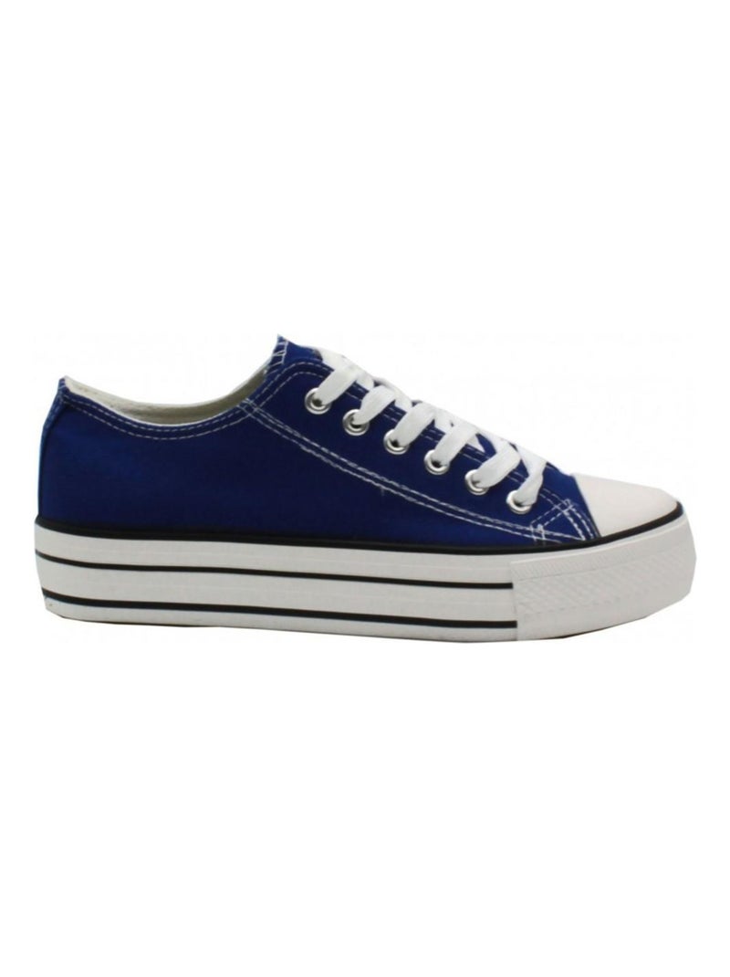 Baskets basses Kebello Bleu marine - Kiabi