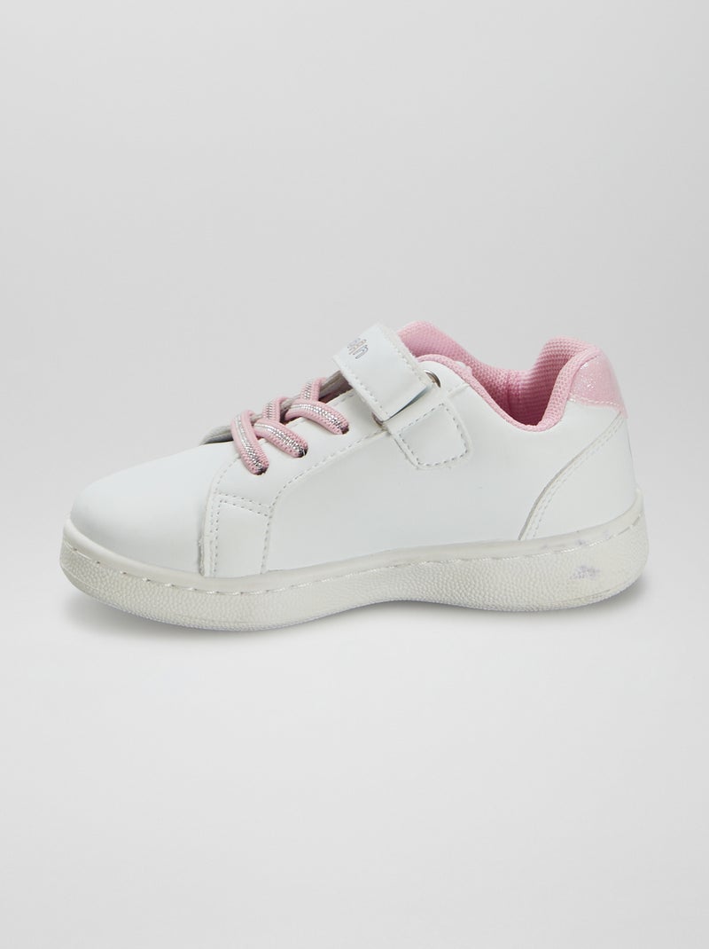 Baskets basses Licorne Blanc - Kiabi