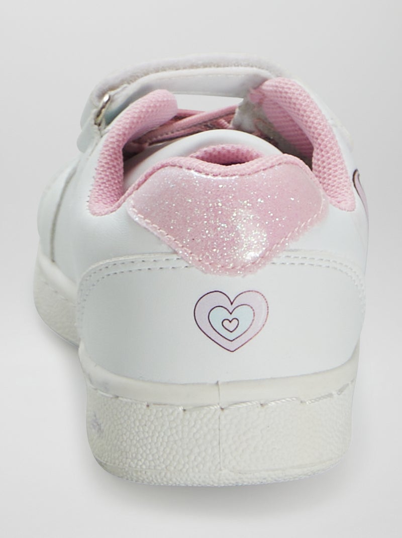 Baskets basses Licorne Blanc - Kiabi