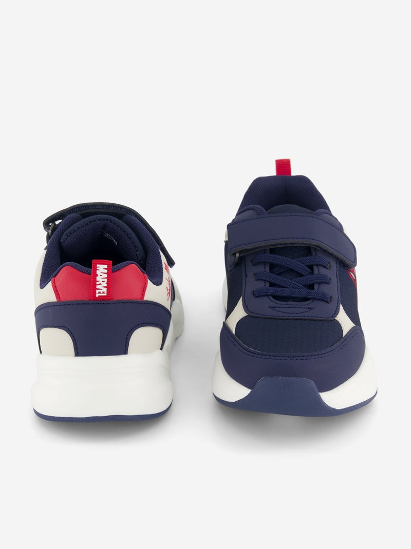Baskets basses 'Marvel' 'Spider-man' Rouge - Kiabi