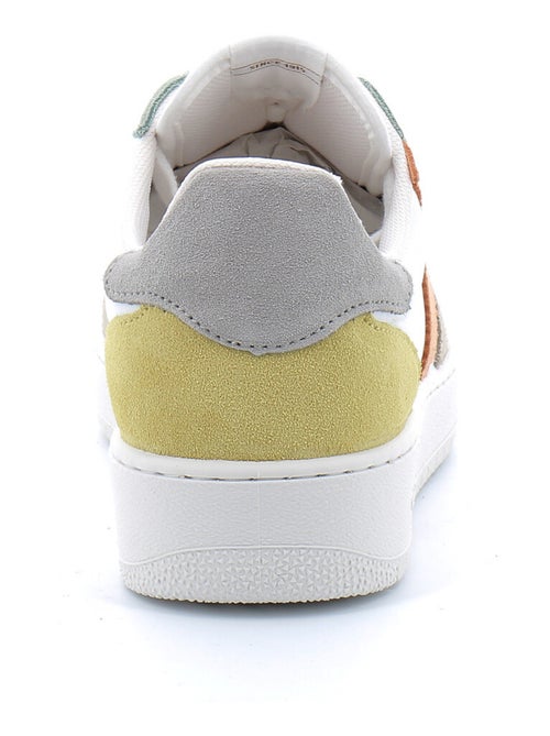 Baskets Basses Multicolores à Lacets Pour Femme - Kiabi