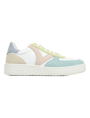Baskets Basses Multicolores à Lacets Pour Femme