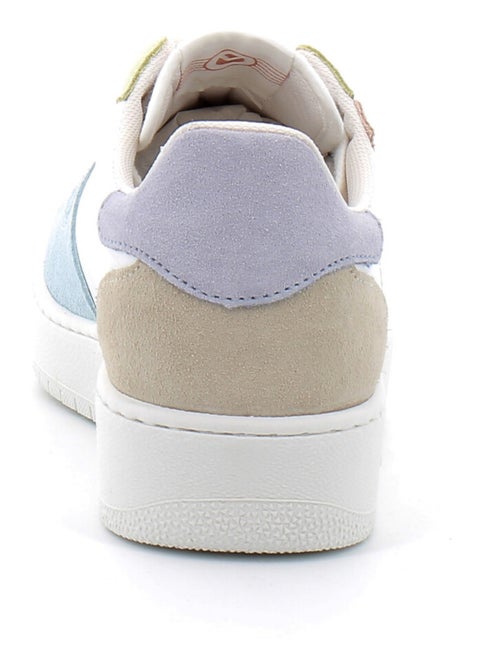 Baskets Basses Multicolores à Lacets Pour Femme - Kiabi