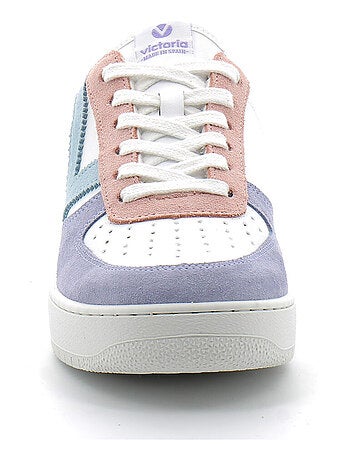 Baskets Basses Multicolores à Lacets Pour Femme