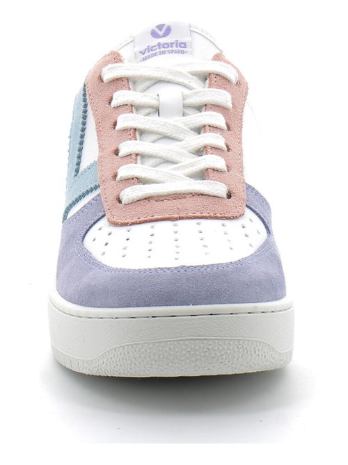 Baskets Basses Multicolores à Lacets Pour Femme - Kiabi