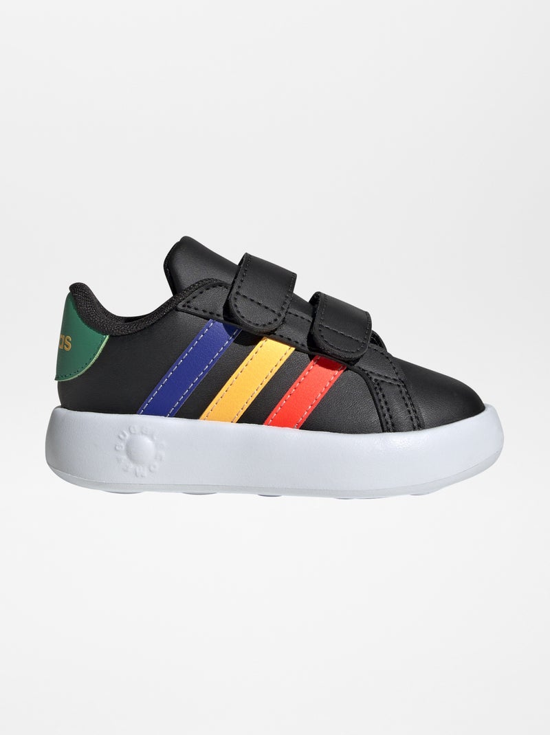 Baskets basses multicolores 'adidas' Noir - Kiabi