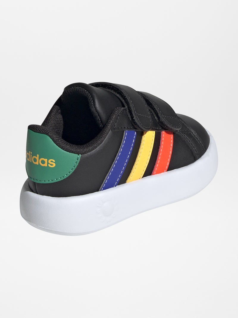 Baskets basses multicolores 'adidas' Noir - Kiabi