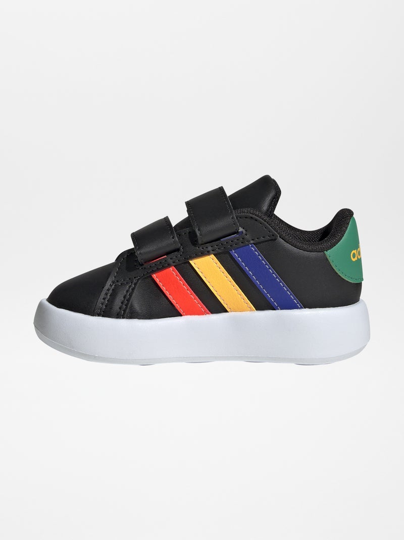 Baskets basses multicolores 'adidas' Noir - Kiabi