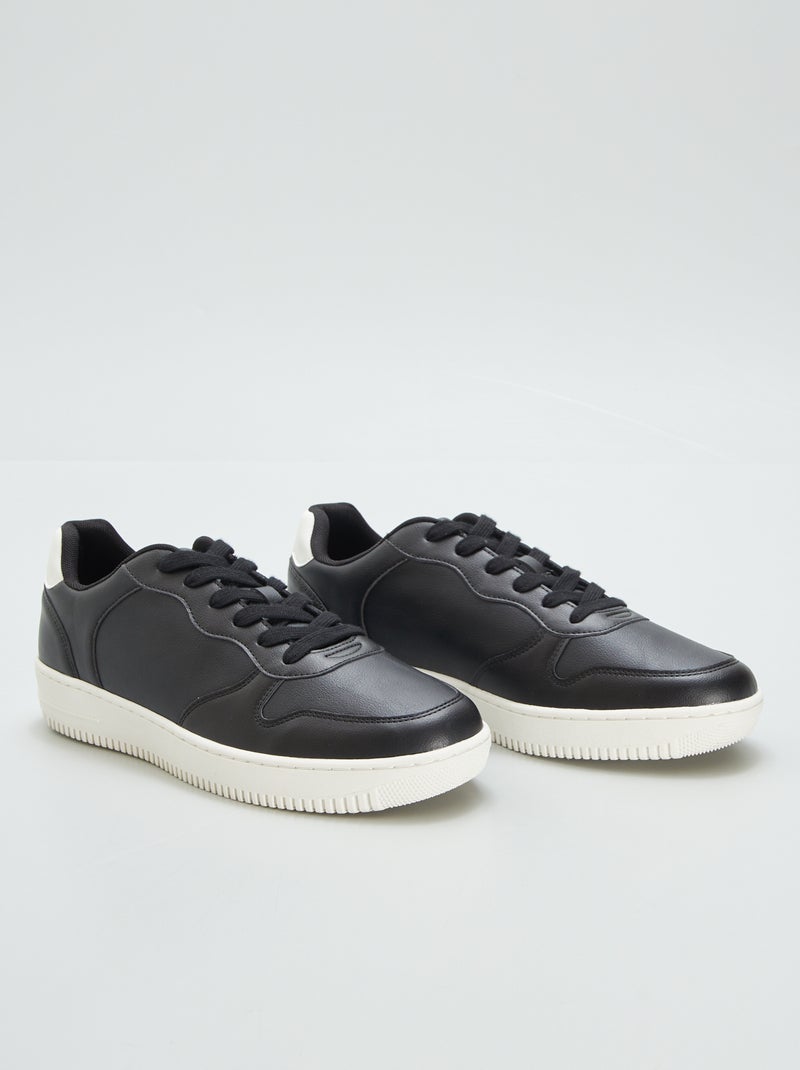 Baskets basses Noir - Kiabi