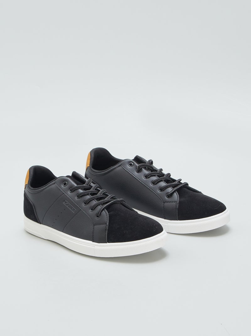 Baskets basses Noir - Kiabi